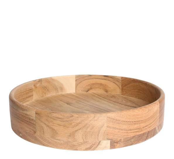 Salatbolle ø30 cm akasie fra Stuff Design