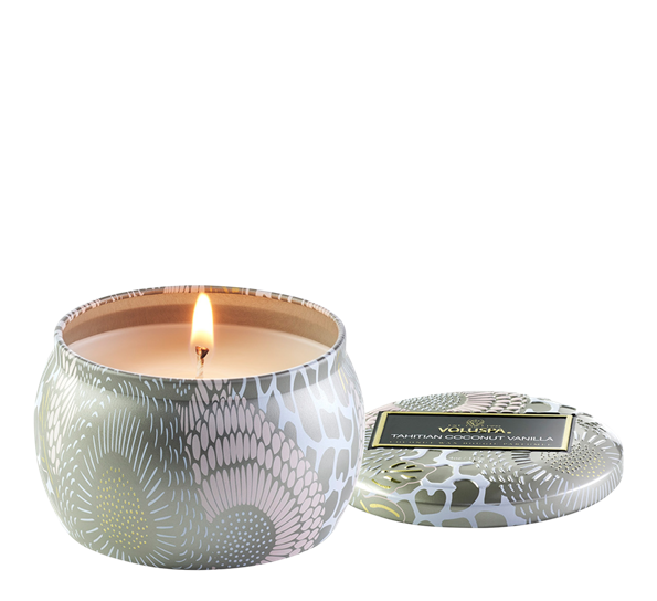 Duftlys 25t Tahitian Coconut Vanilla Latte fra Voluspa