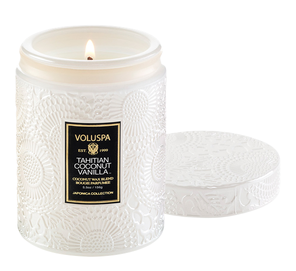 Duftlys 50t Tahitian Coconut Vanilla Latte fra Voluspa