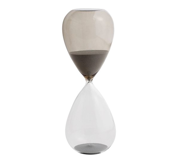 Time L timeglass 30 minutt grått fra HAY