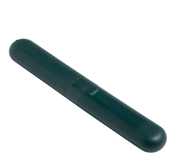 Tannbørsteetui mørk grønn fra HAY