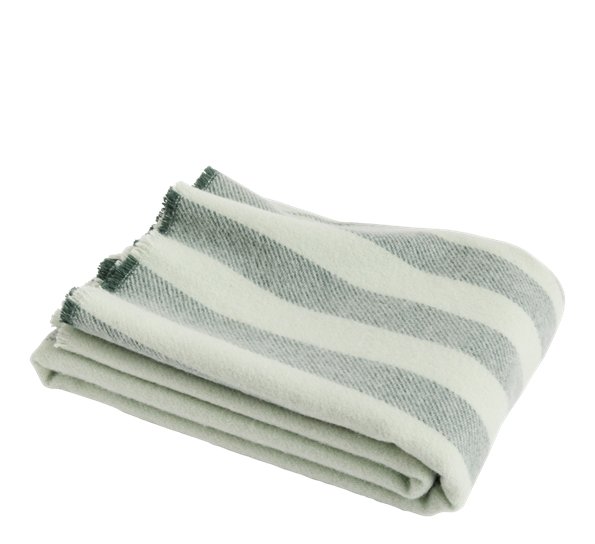 Duo ullpledd 130x180 cm mint fra HAY