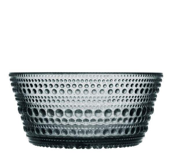 Kastehelmi grå dessertskål glass 23 cl fra Iittala
