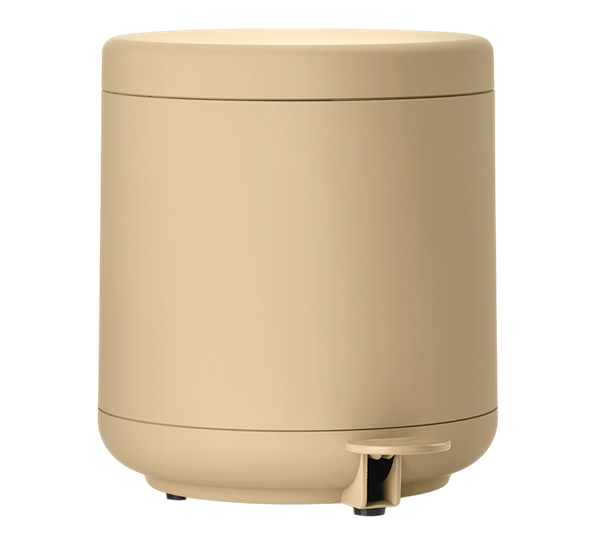 Ume pedalbøtte warm sand h22 cm fra Zone