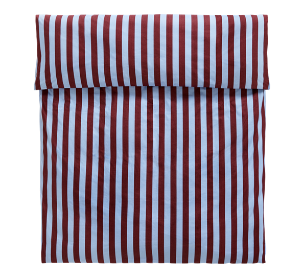 Ètè dynetrekk 140x220 cm bordeaux himmelblå fra HAY