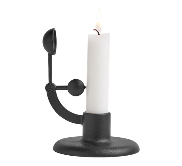 Moment lysestake sort fra HAY