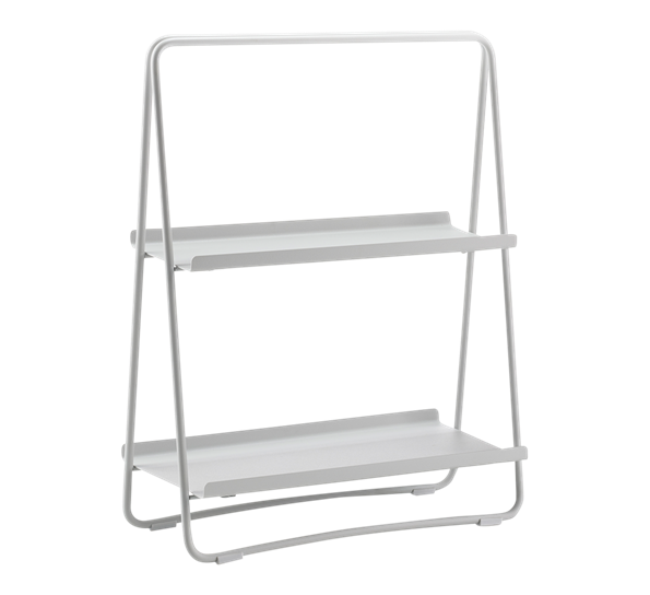 Singles hylle a-table soft grey 58 cm fra Zone