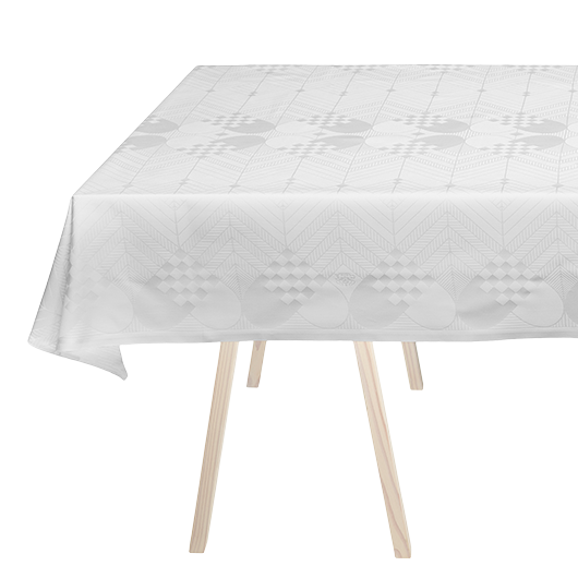 Christmas duk 165x300 cm hvit fra Georg Jensen Damask