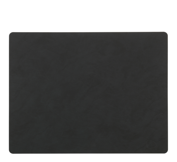 Square Nupo spisebrikke 35x45 cm sort Lind DNA