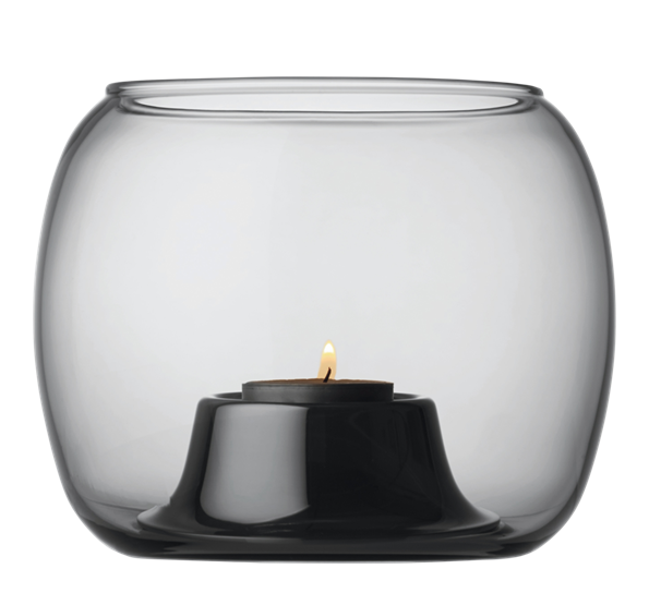 Kaasa telyslykt grå fra Iittala