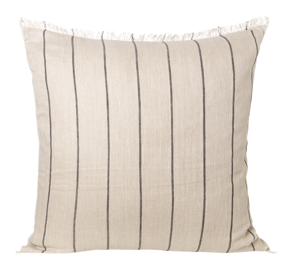 Calm pute 78x78 camel og sort fra Ferm Living