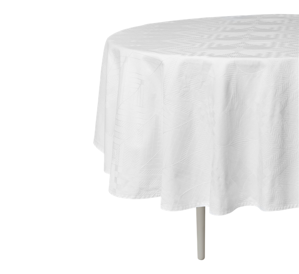 Christmas duk hvit Ø165 cm (round) fra Georg Jensen Damask