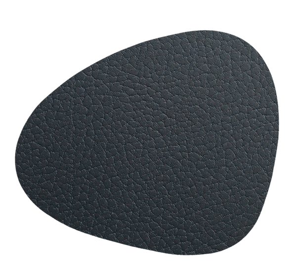 Curve Bull glassbrikke 11x13 cm sort Lind DNA