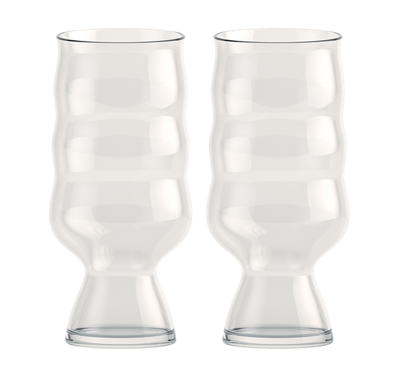 Mikkeller IPA ølglass 50 cl klar 2-pk fra Holmegaard