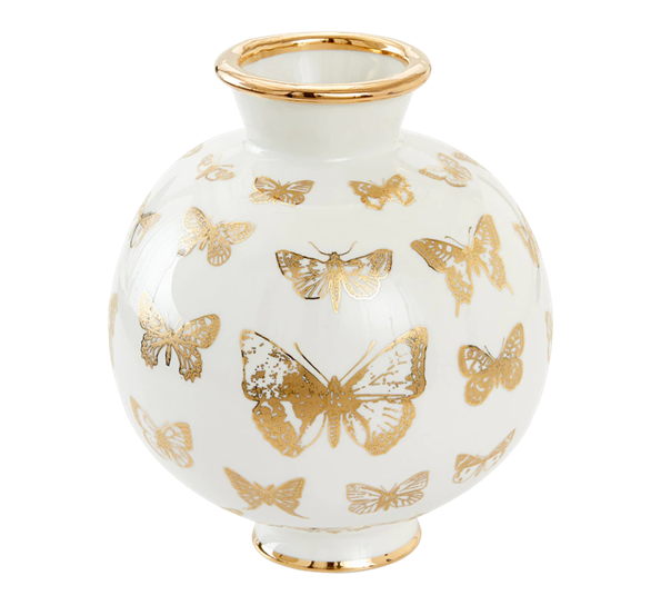 Botanist sommerfugl rund vase fra Jonathan Adler