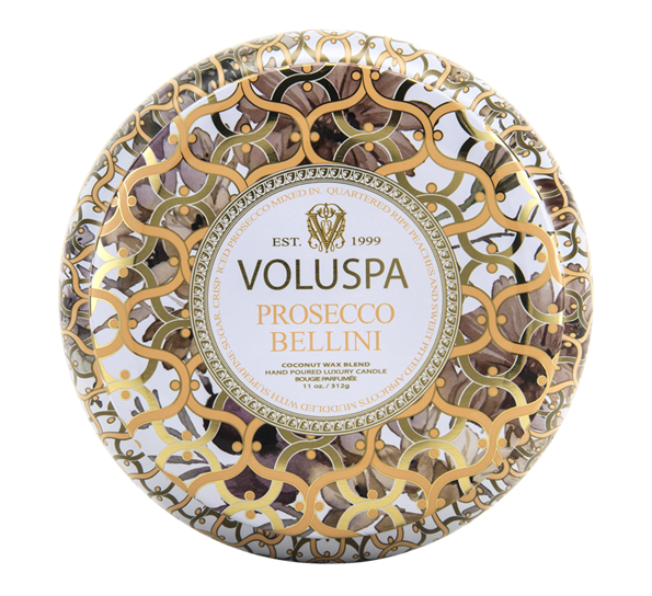 Duftlys 2 veker 50t prosecco bellini fra Voluspa