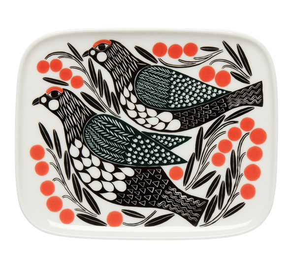 Kiiruna asjett 15x12 cm fra Marimekko