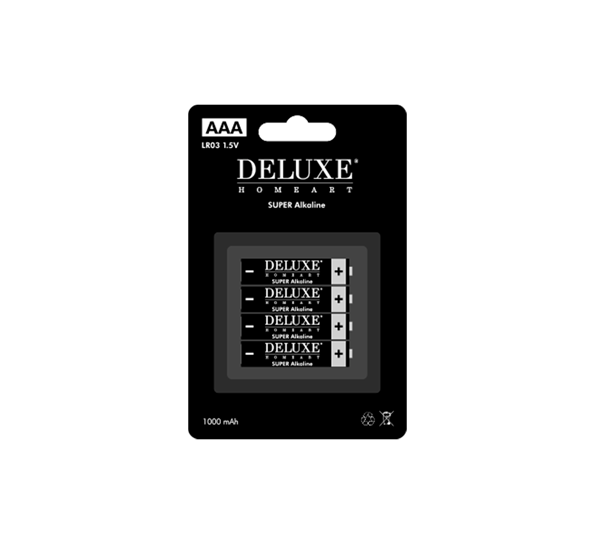 Real Flame AAA batteri 4 pk fra Deluxehomeart