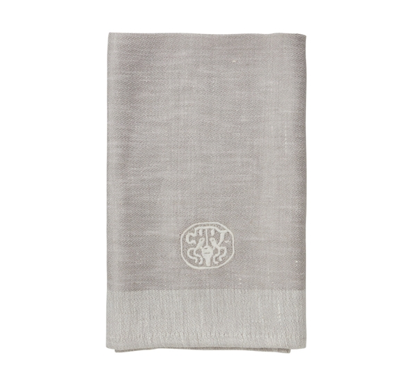 Plain Grey Linserviett 45X45 cm fra Georg Jensen Damask