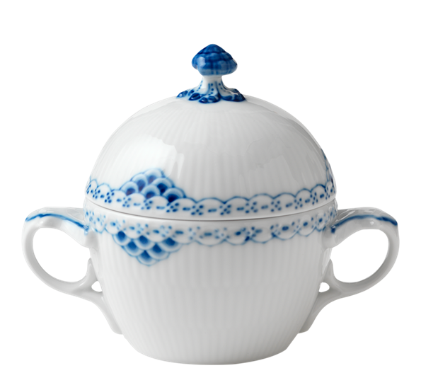 Prinsesse sukkerskål med lokk 20 cl fra Royal Copenhagen