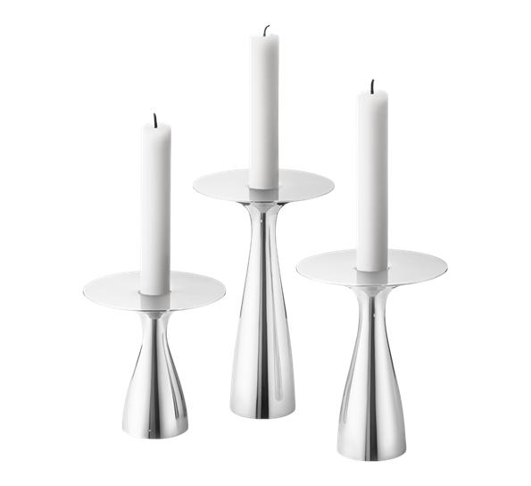Alfredo lysestaker 3 stk fra Georg Jensen