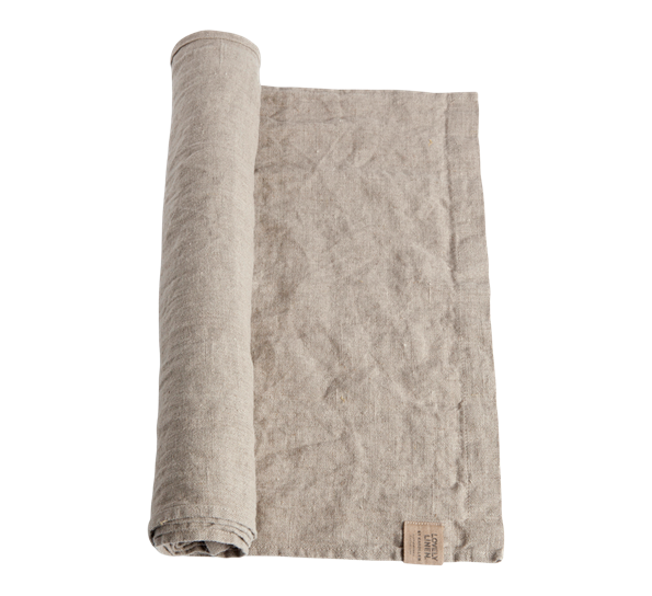 Lovely løper 47x150 cm Natural Beige fra Lovely Linen