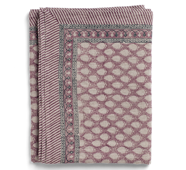 Cypress linduk rød150x230 cm fra Chamois