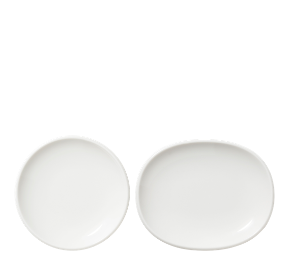Raami tallerkener små hvite 2 stk fra Iittala