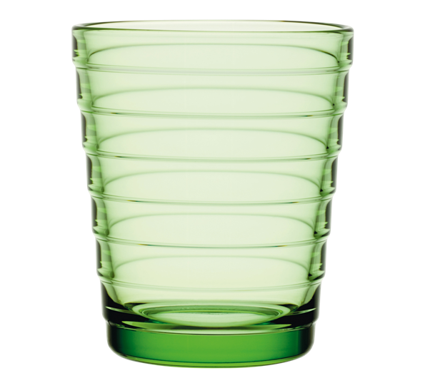 Aino Aalto vannglass Eplegrønn 2-pk 22 cl fra Iittala