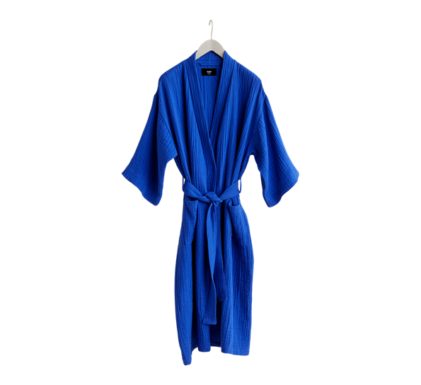 Crinkle badekåpe one size ultramarine fra HAY