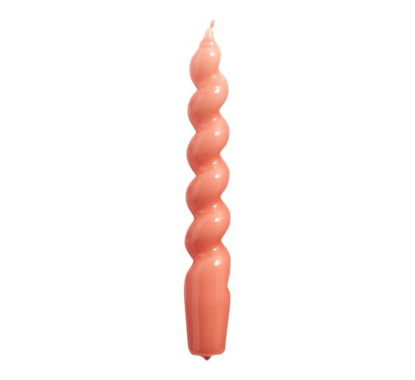 Spiral Candle lys aprikos fra HAY