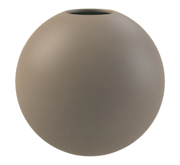 Ball vase 8 cm mud fra Cooee Design