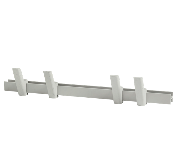 Beam knaggrekke 60 cm lysgrå fra HAY