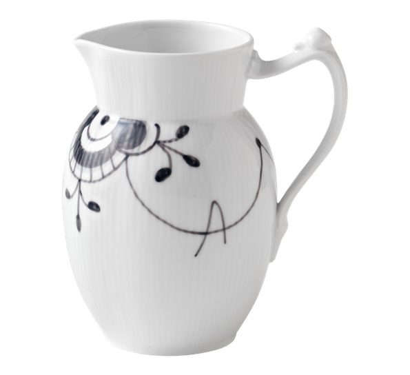 Sort Mega Riflet mugge 90cl fra Royal Copenhagen