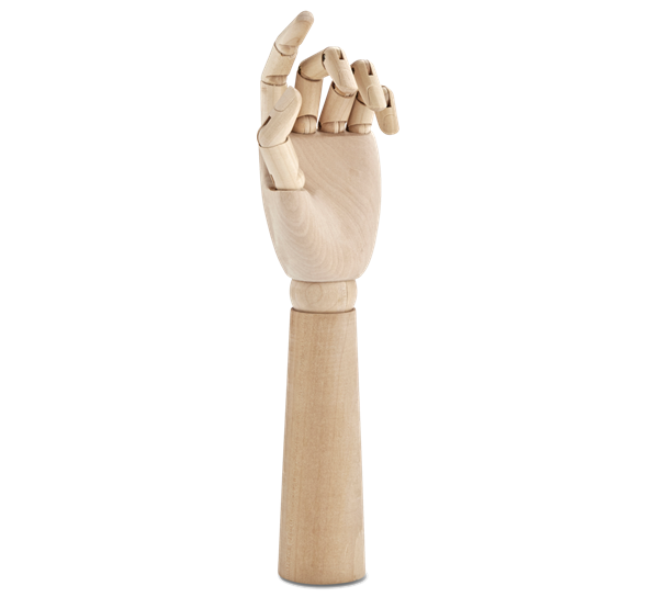 Wooden hand forearm medium fra HAY