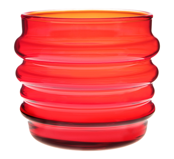 Sukat Makkaralla glass 2pk rød fra Marimekko