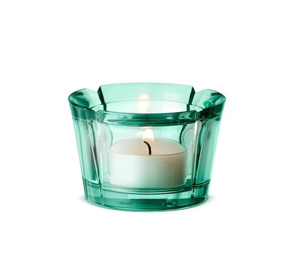 Grand Cru telyslykt sjøgrønn fra Rosendahl