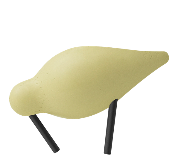Shorebird liten lysegul sort fra Normann Copenhagen
