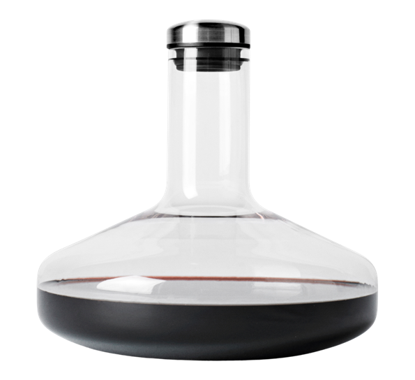 Wine breather deluxe dekanter stål fra Audo Copenhagen