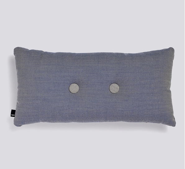 Dot Surface pute stålblå med 2 knapper fra HAY