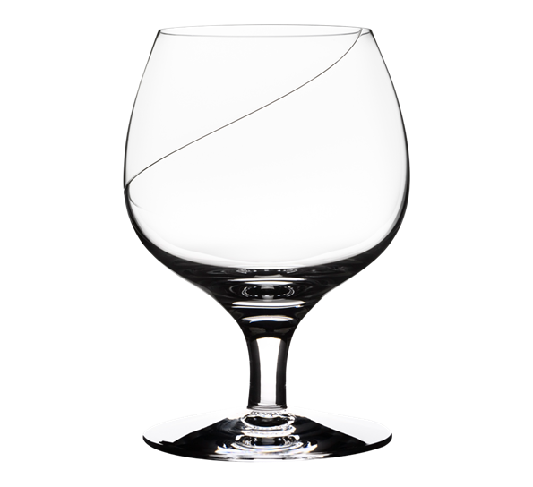 Line cognacglass 25 cl fra Kosta Boda