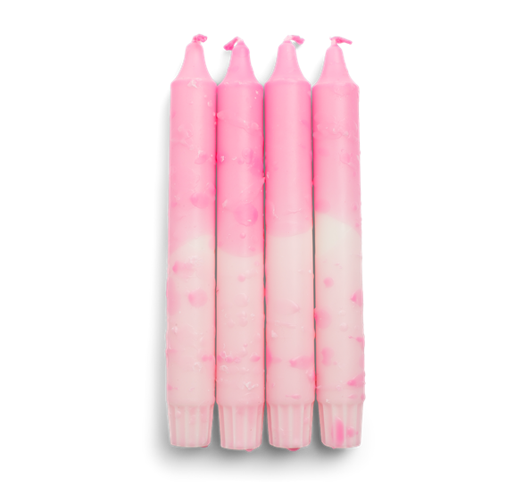 Candles lys 4 pk Sprinkle candyfloss By_W
