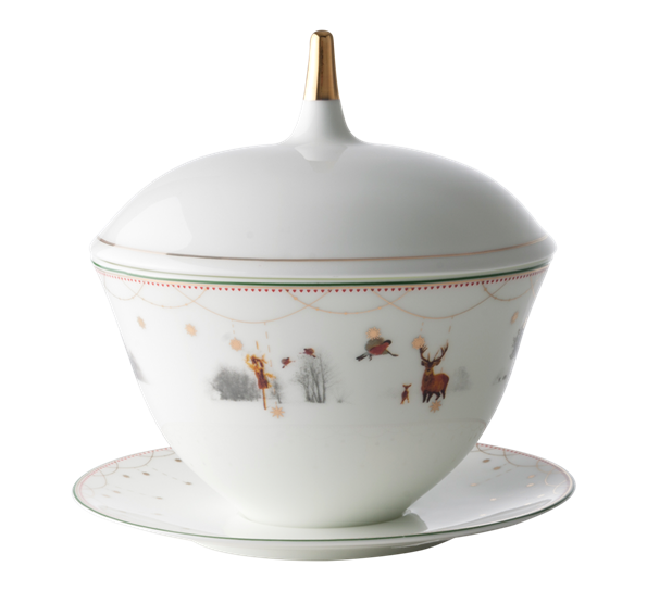 Julemorgen sauseterrin med fat fra Wik & Walsøe