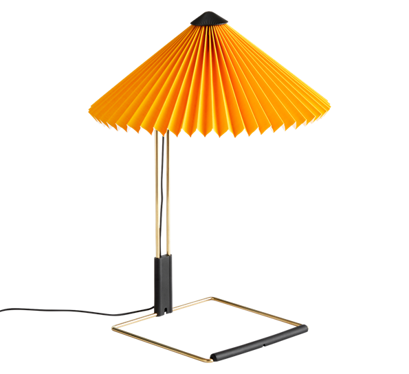 Matin bordlampe 300 gul fra HAY