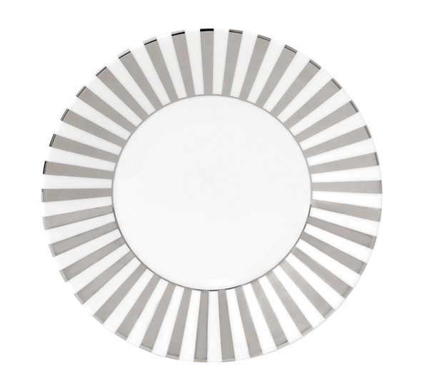 JC Platinum asjett striper 23 cm fra Wedgwood