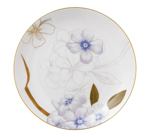 Flora asjett 22 cm rhododendron fra Royal Copenhagen