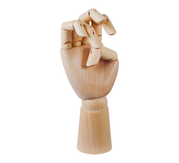 Wooden hand liten fra HAY