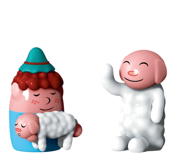 Presepe nello pastorello & ciaociao fra Alessi