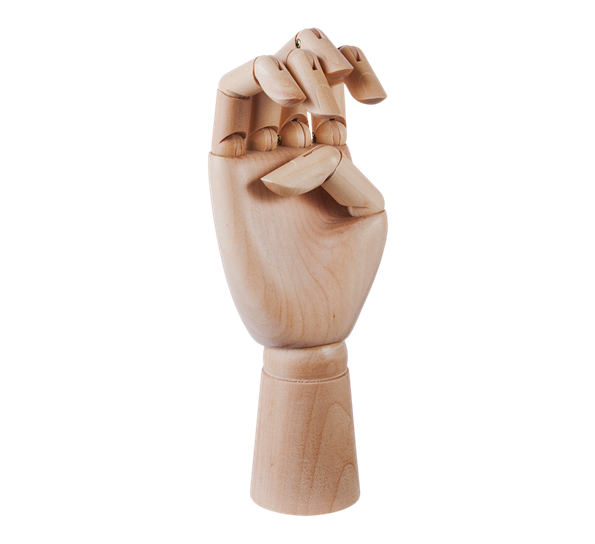 Wooden hand medium fra HAY