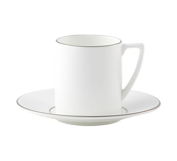 JC Platinum espressokopp med skål fra Wedgwood